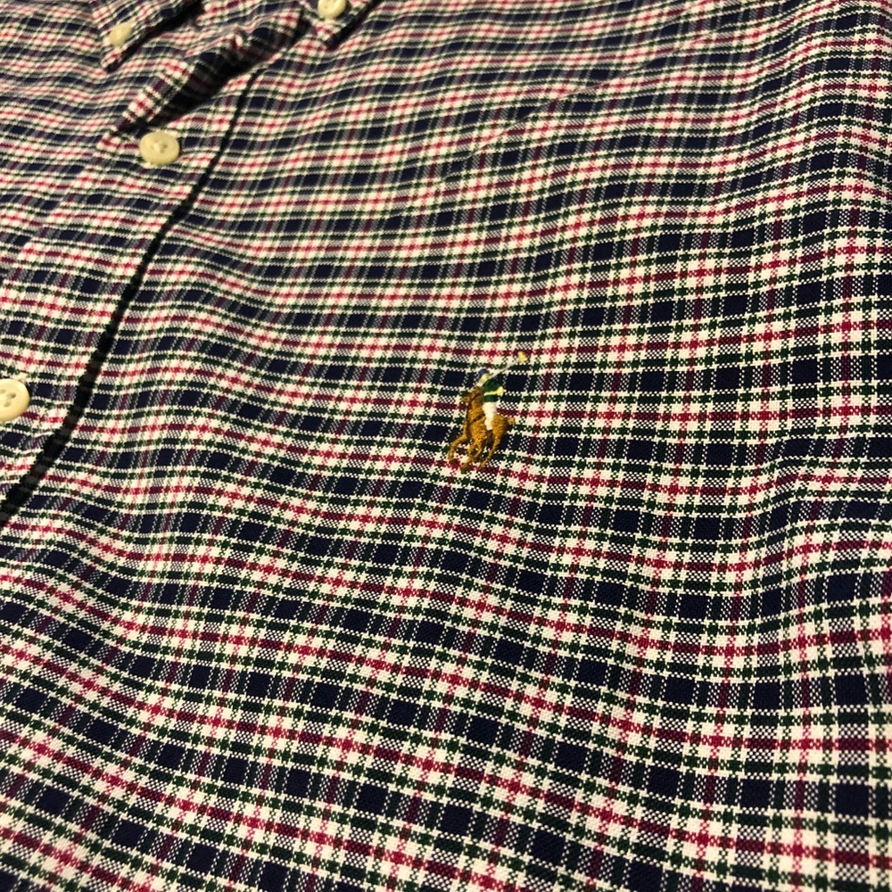Ralph Lauren Polo Check Shirt NWT XL